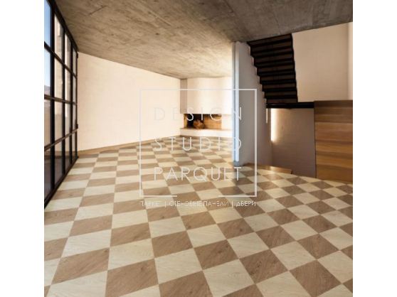 Дизайнерская виниловая плитка Forbo Flooring Systems Allura Form Square country rustic oak w69077